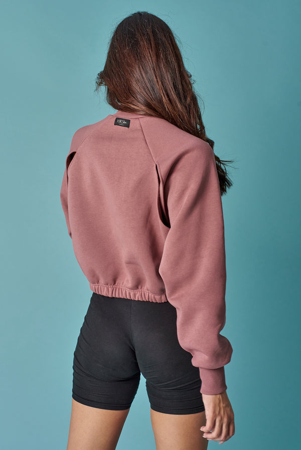 Voyeur Sweater - dusty pink